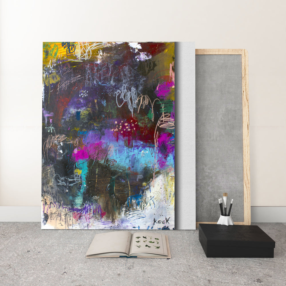 #051215 <br>  It Just Feels Right <br> Canvas Art Print