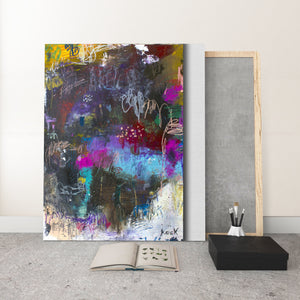 #051215 <br>  It Just Feels Right <br> Canvas Art Print