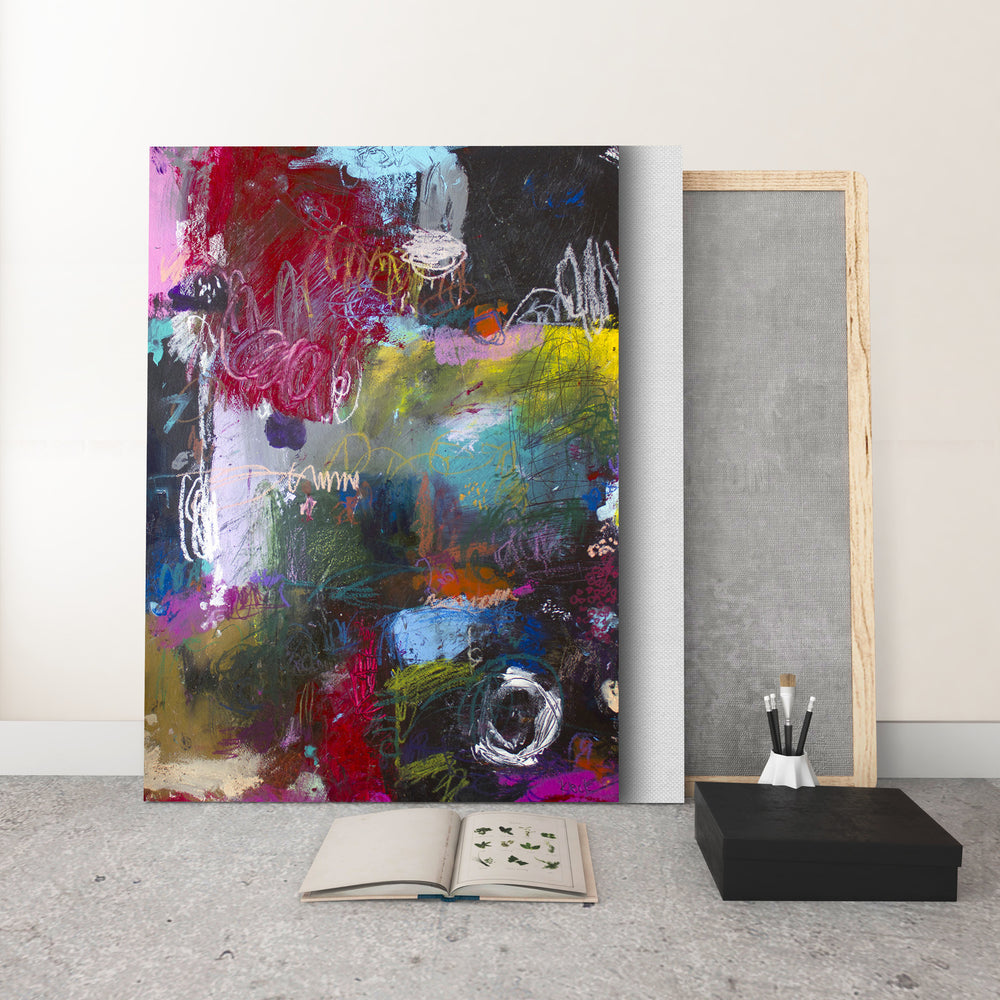 #051220 <br> It Only Hurts When Im Sober <br> Canvas Art Print