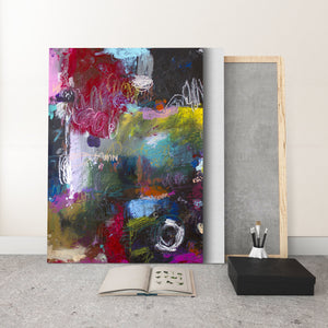 #051220 <br> It Only Hurts When Im Sober <br> Canvas Art Print