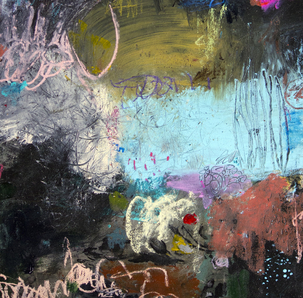 ABSTRACT ART Canvas Print of When All I Want is Just the Truth