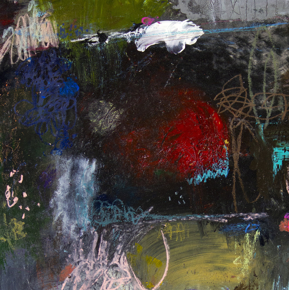 ABSTRACT ART Canvas Print of When All I Want is Just the Truth