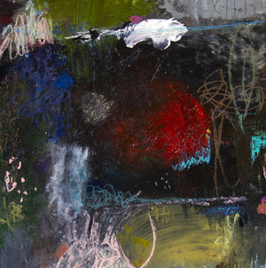 ABSTRACT ART Canvas Print of When All I Want is Just the Truth