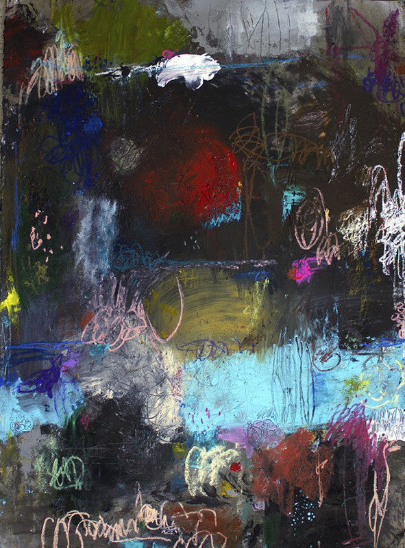 ABSTRACT ART Canvas Print of When All I Want is Just the Truth