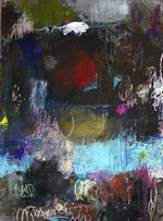ABSTRACT ART Canvas Print of When All I Want is Just the Truth