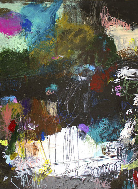 ABSTRACT ART Canvas Print of What Doesn't Kill Us