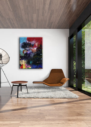 #051226 <br> Can't You Just Be Happy For Me?<br> Canvas Art Print