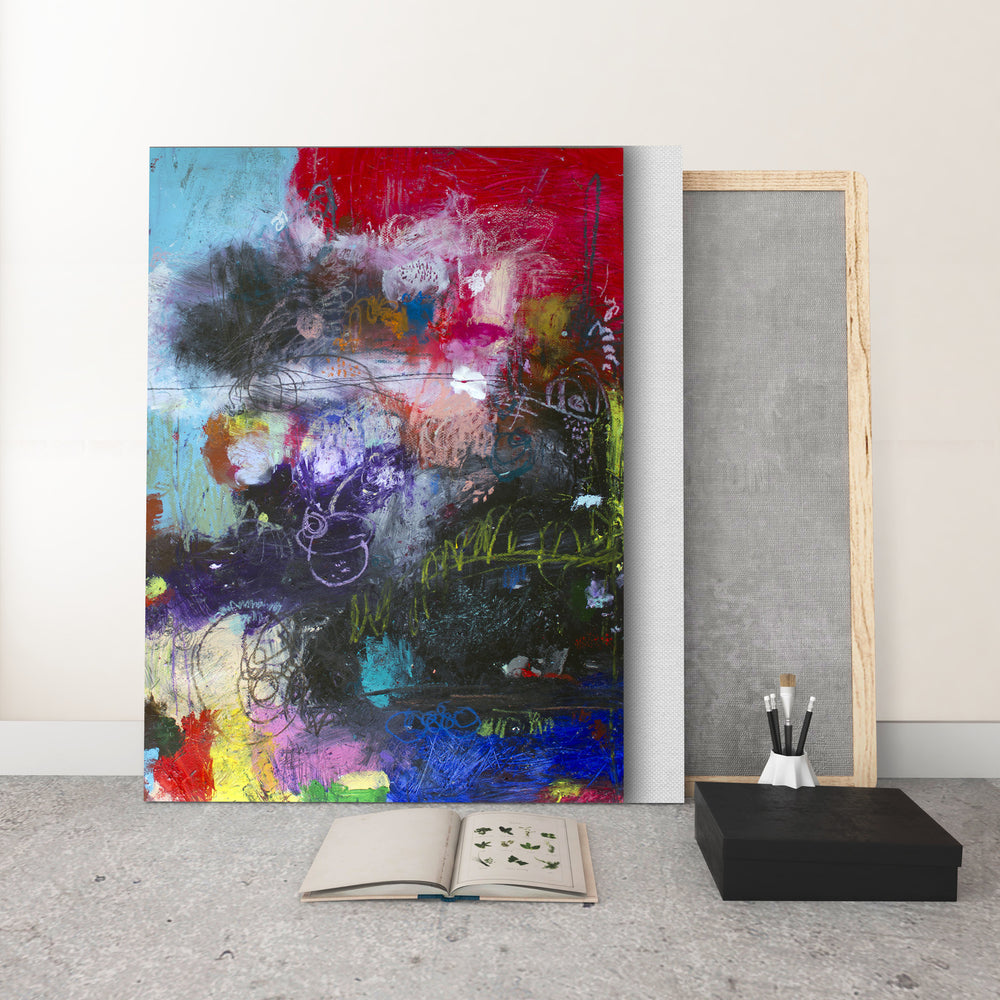#051226 <br> Cant You Just be Happy for Me <br> Canvas Art Print