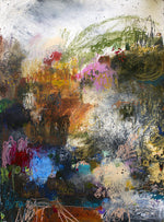 ABSTRACT ART Canvas Print of The Bed You've Made