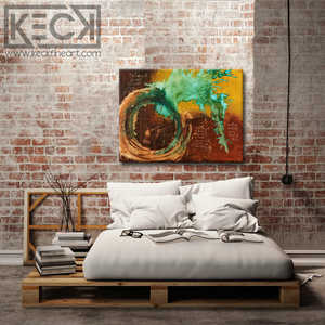 #060607  <br> John 4:14 <br> Canvas Art Print