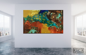 LARGE SCALE, OVERSIZED, ABSTRACT ART CANVAS PRINTS.  Huge selection of oversized abstract art prints for home or corporate design