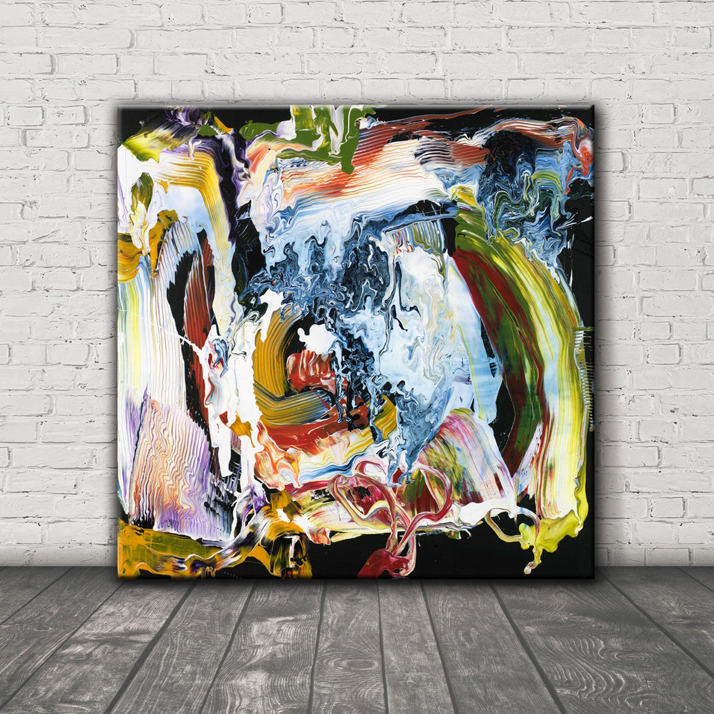 ABSTRACT ART Canvas Print of Wish List X