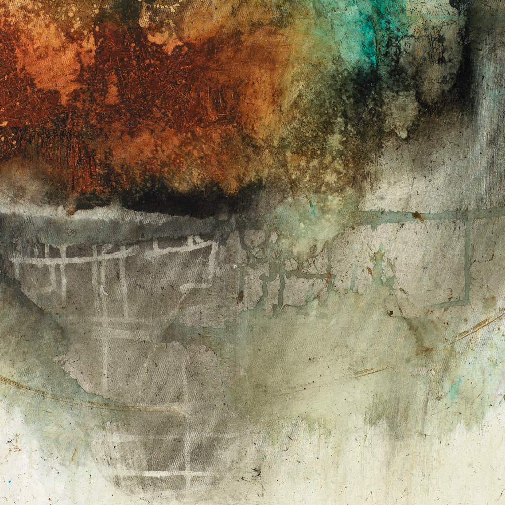 Organic, Raw & Moody<br>Abstract Art Canvas Print<br>Title: Somethings Gotta Give