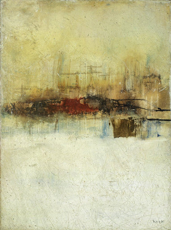 ABSTRACT ART Canvas Print of Validation