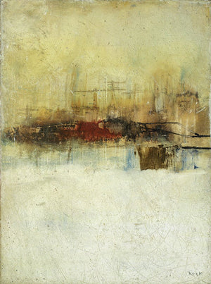 ABSTRACT ART Canvas Print of Validation