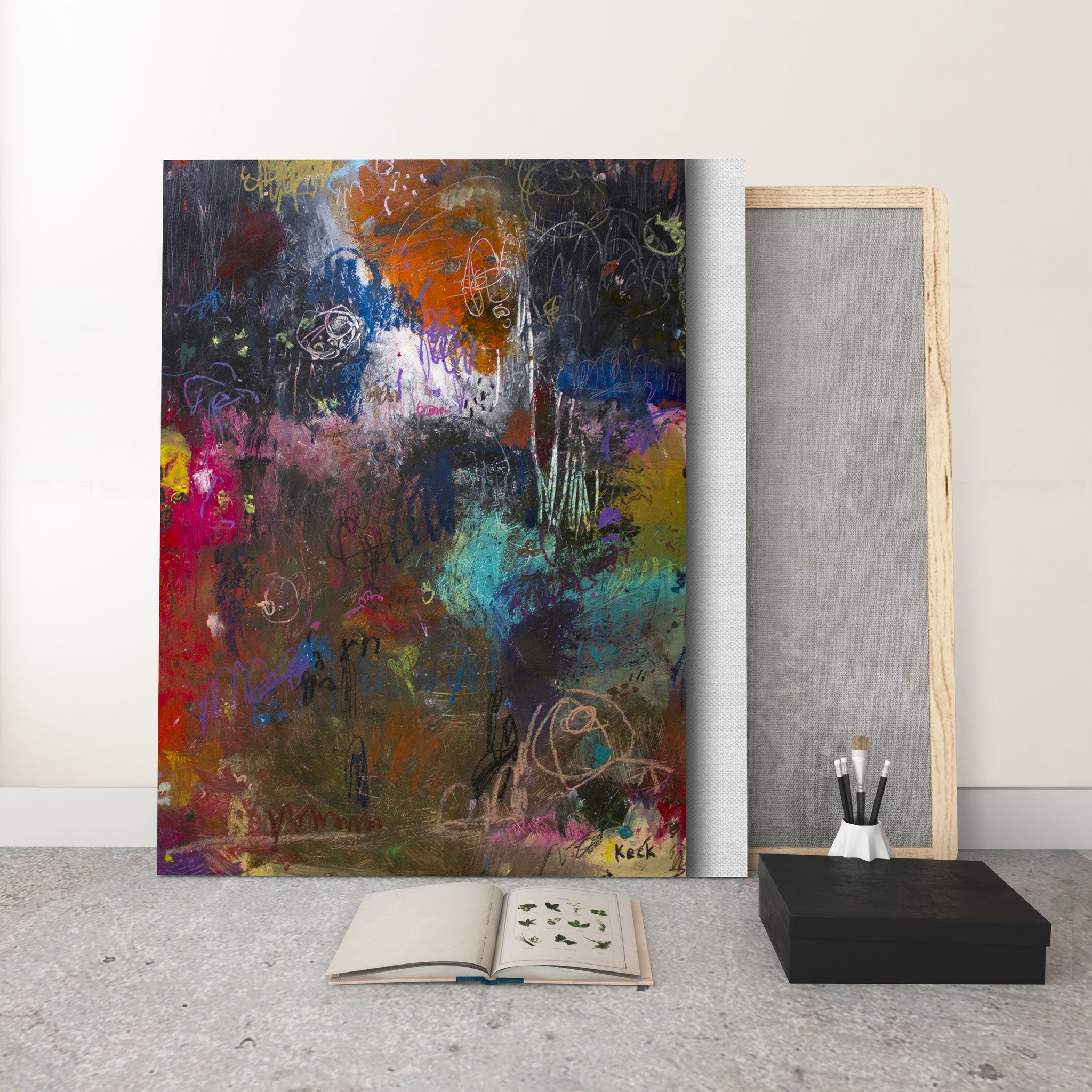 #061210 <br> Render Me Lonely When Your Not Around <br> Canvas Art Print