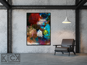 COLORFUL ABSTRACT ART BY MICHEL KECK