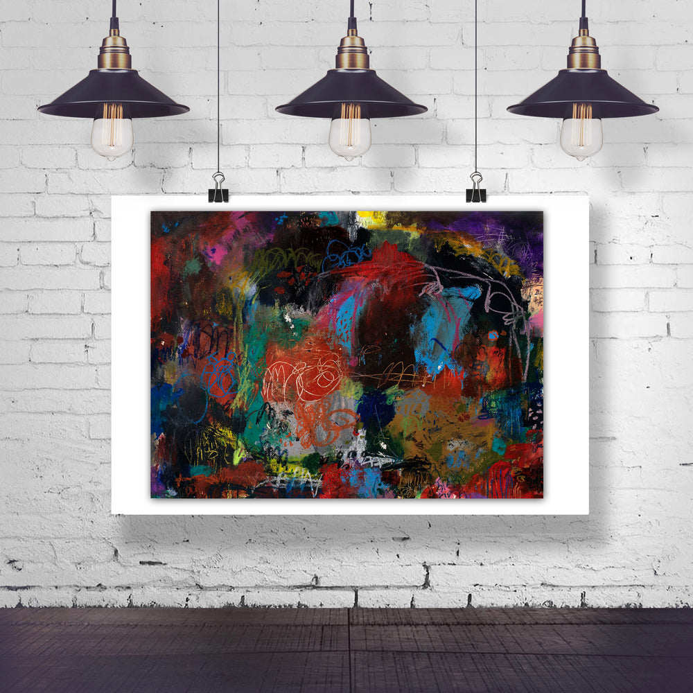 #061230 <br> Angry is Better Than Tearful <br> Canvas Print