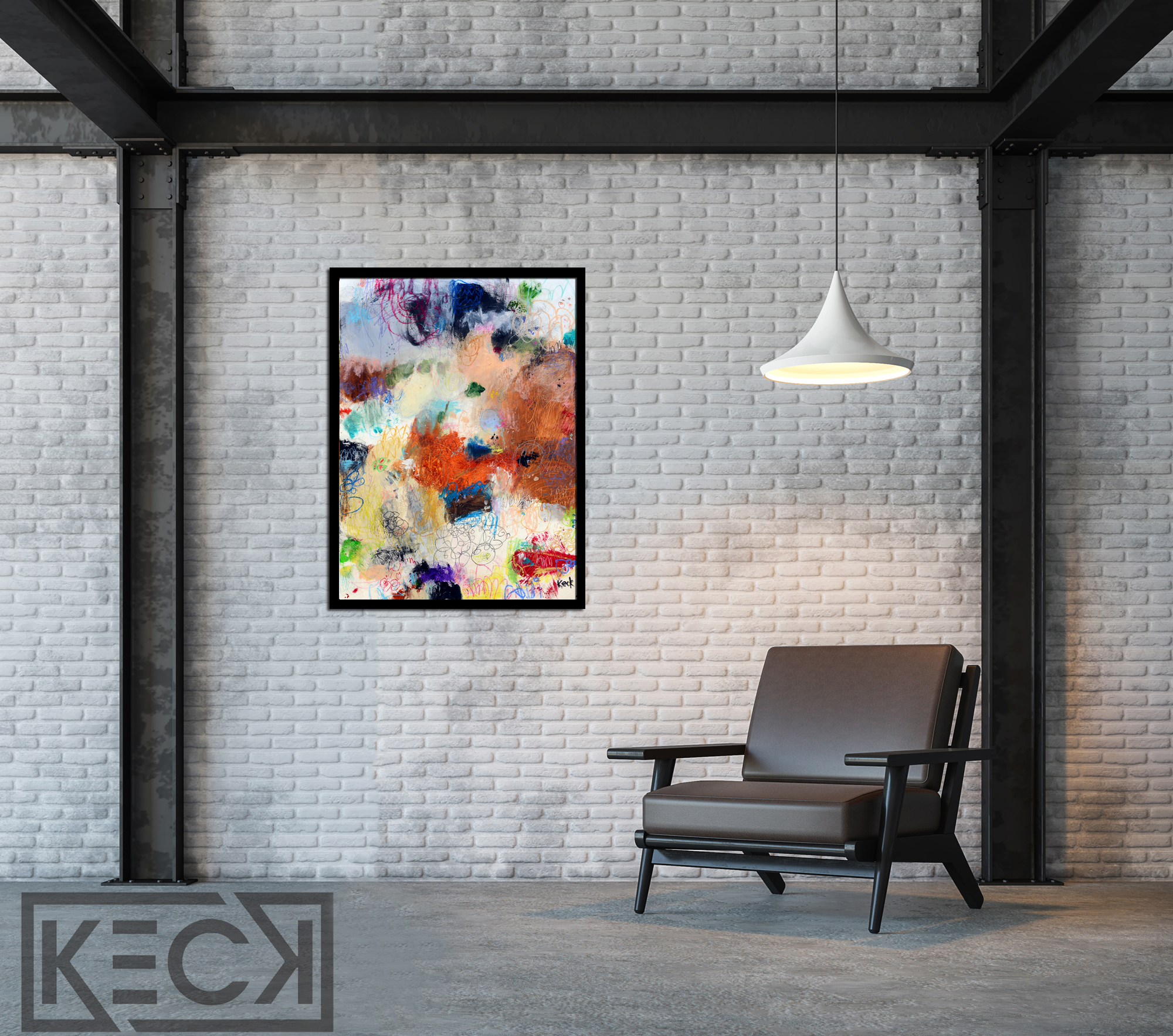 Negative Space Art Prints on canvas