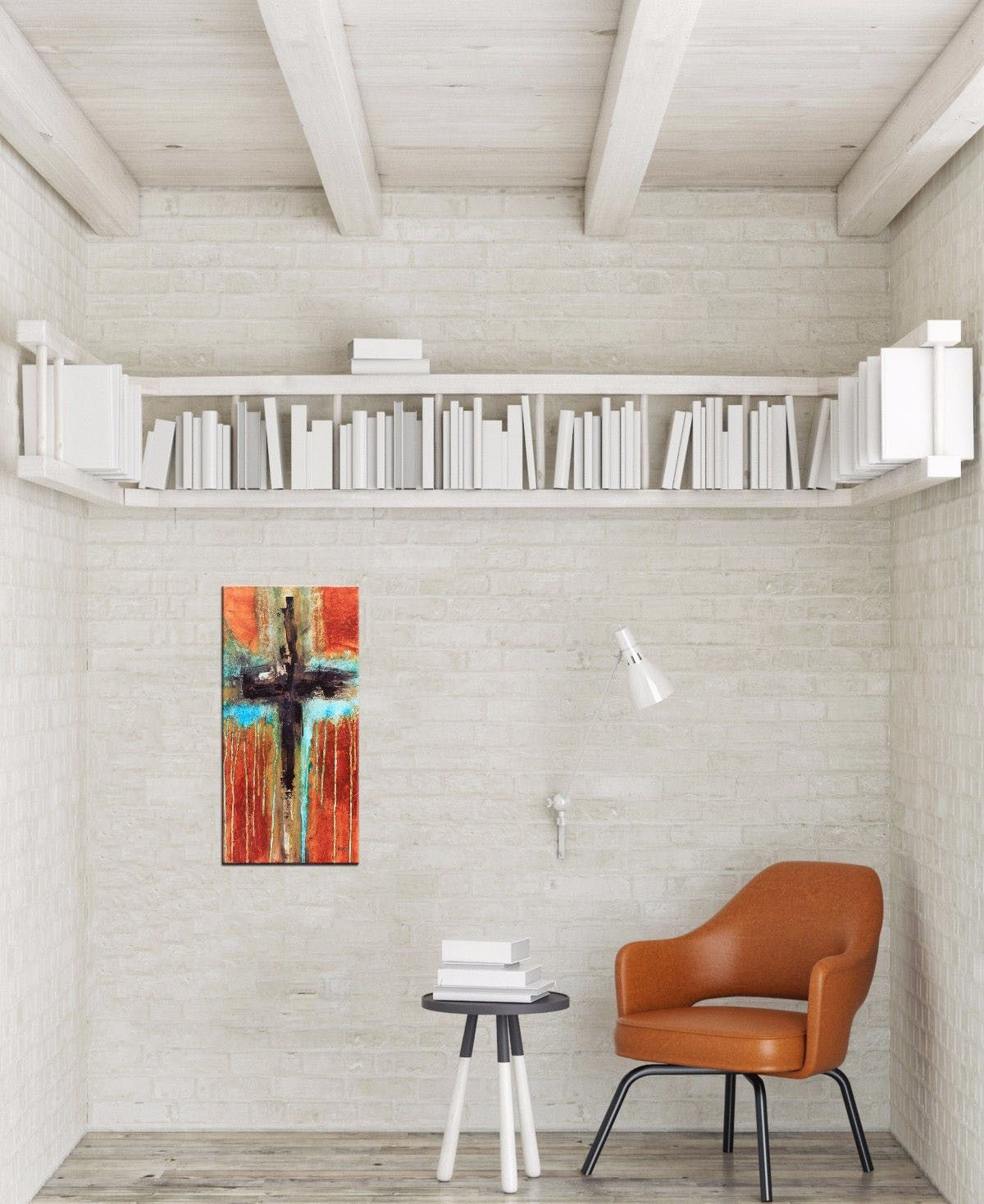 Abstract Cross Art<br>Canvas Print