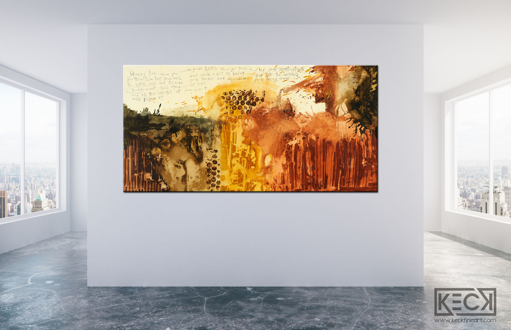 Modern Religious Art. Gallery of scripture and cross art paintings and prints.