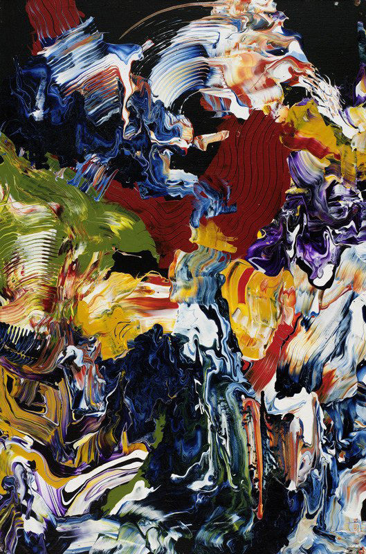 ABSTRACT ART Canvas Print of Wish List XIII