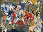 ABSTRACT ART Canvas Print of Wish List XXXI