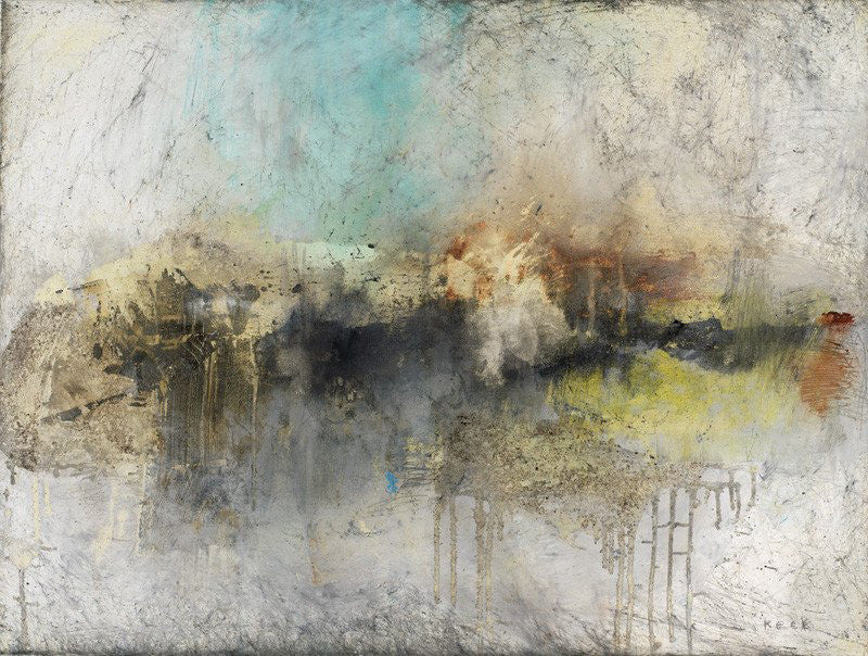 ABSTRACT ART Canvas Print of Time Will Tell