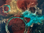 Scripture Art Print of Matthew 7 by Michel Keck