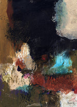 ABSTRACT ART Canvas Print of You Think You Know Somebody