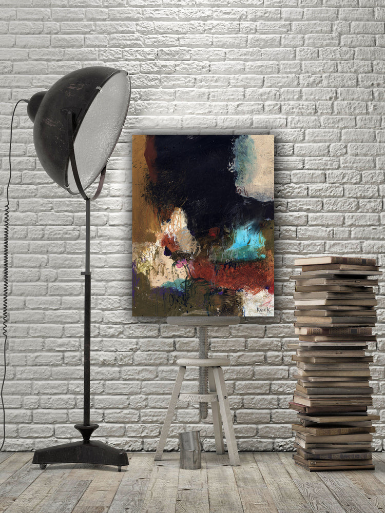 ABSTRACT ART Canvas Print of You Think You Know Somebody