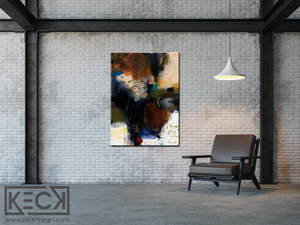 EARTH TONE ABSTRACT ART PRINTS BY MICHEL KECK