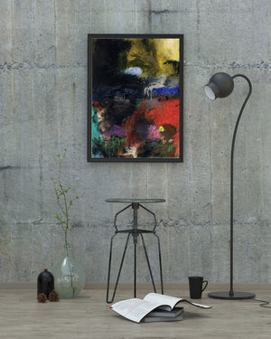 ABSTRACT ART Canvas Print of The Truth is Setting In