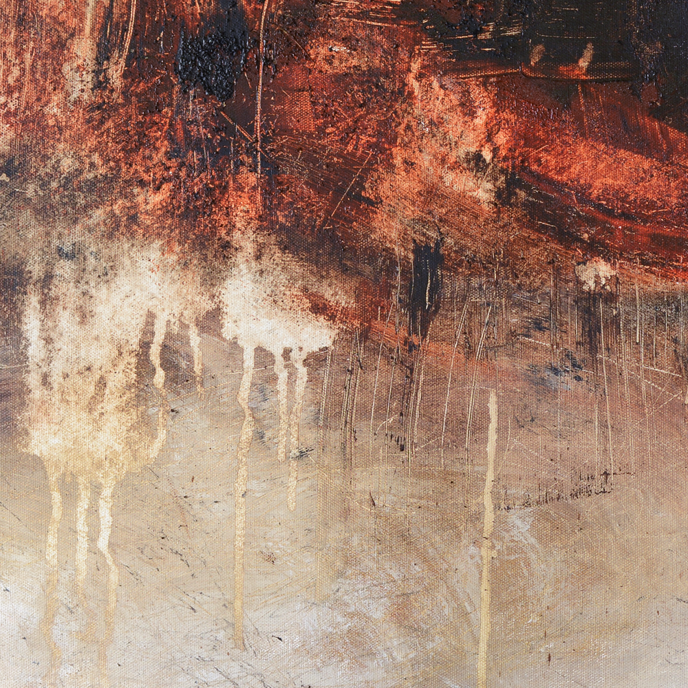 Original Abstract Scripture <br>Painting on Canvas<br> Psalm 37: 23-24