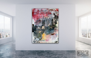 ABSTRACT CANVAS ART PRINTS BY MICHEL KECK