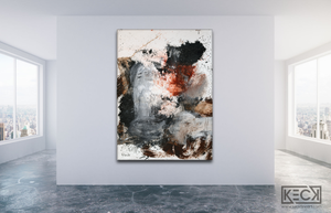 HUGE ABSTRACT CANVAS PRINTS BY MICHEL KECK