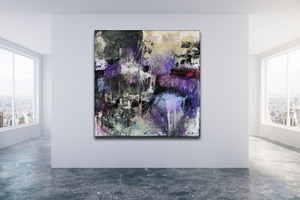 BEAUTIFUL COLORFUL ABSTRACT ART BY MICHEL KECK