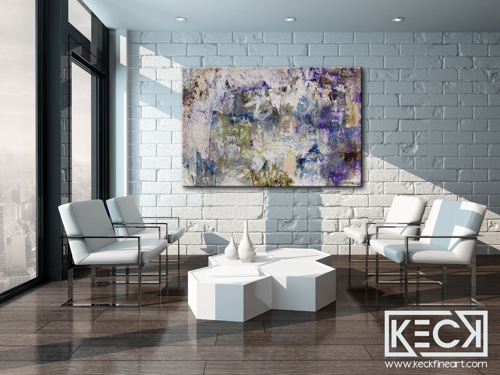 
                
                    Load image into Gallery viewer, HUGE ABSTRACT CANVAS PRINTS BY MICHEL KECK
                
            