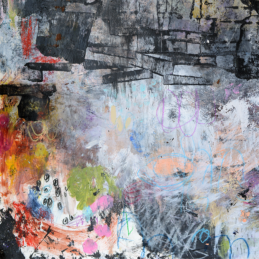 COLORFUL ABSTRACT ART BY MICHEL KECK