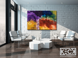 #080610<br> Irish Blessing Prayer <br> Canvas Art Print