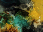 ABSTRACT ART Canvas Print of You Might Just Get What You Wanted