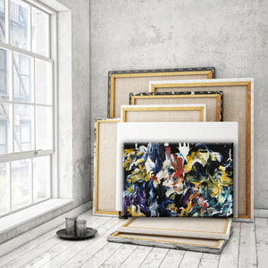 ABSTRACT ART Canvas Print of Wish List XX