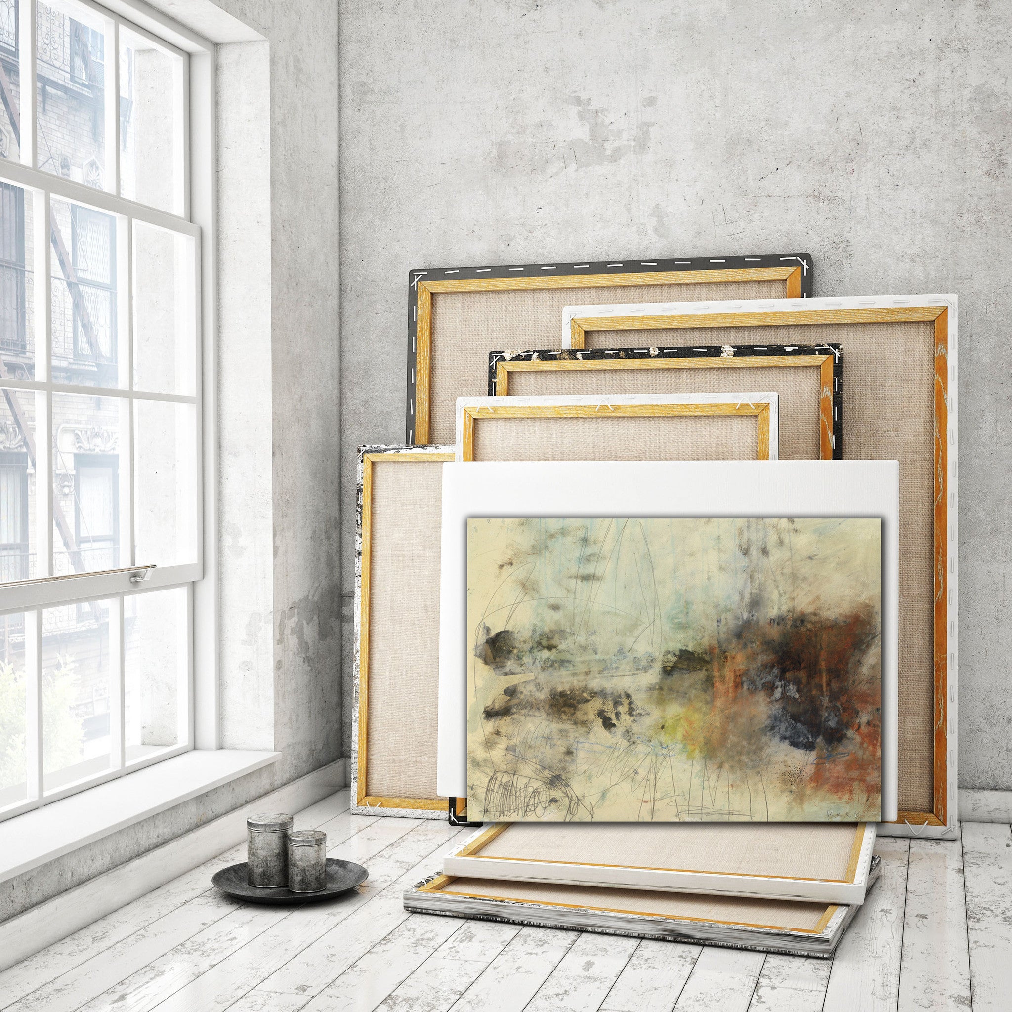 #080829 <br> Canvas Art Print