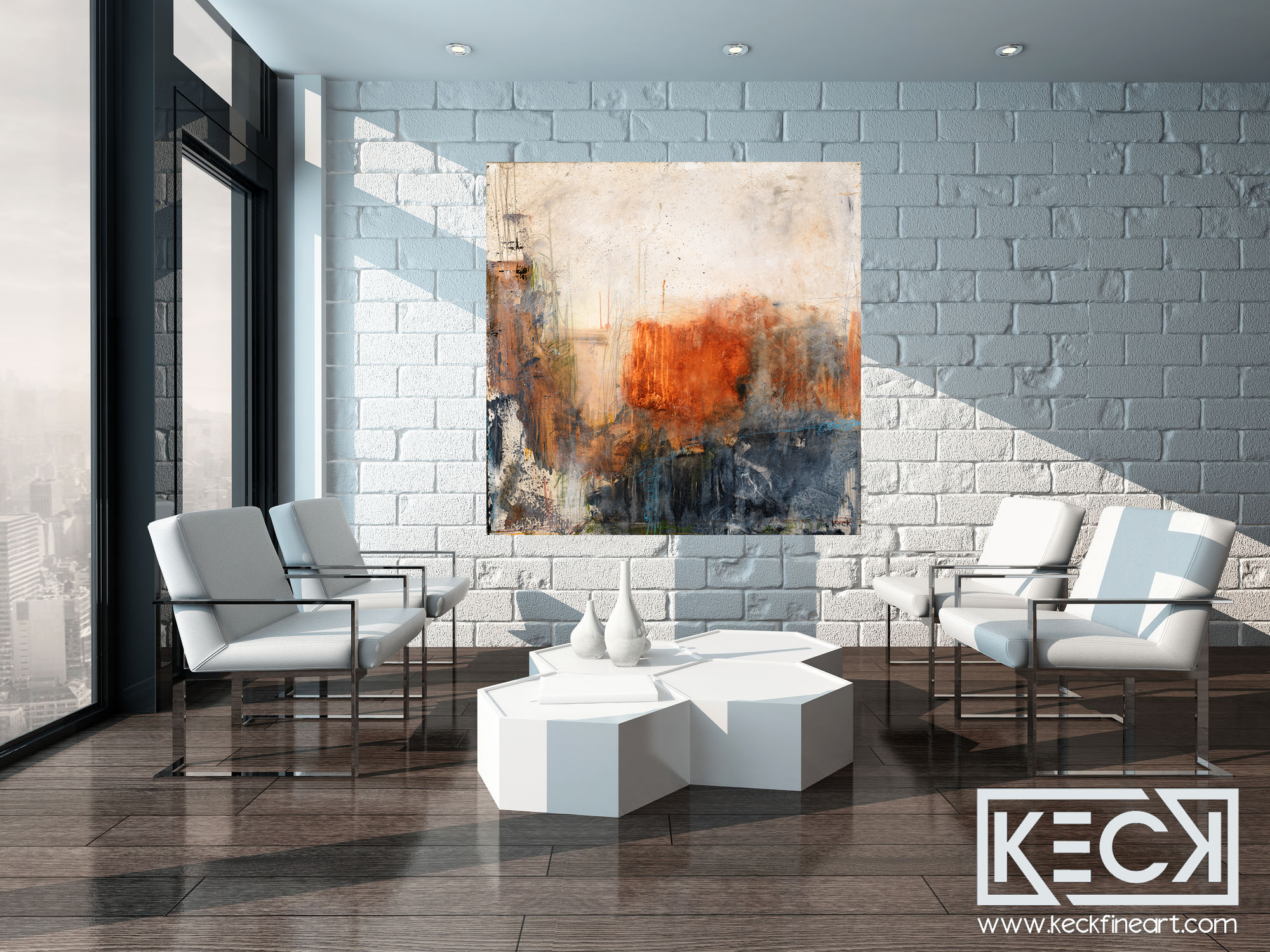 LARGE ABSTRACT CANVAS ART PRINTS