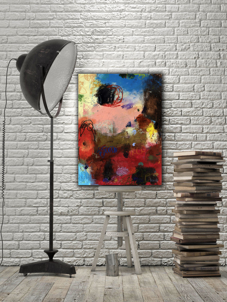 #081202 <br> Drawn Together <br> Canvas Art Print
