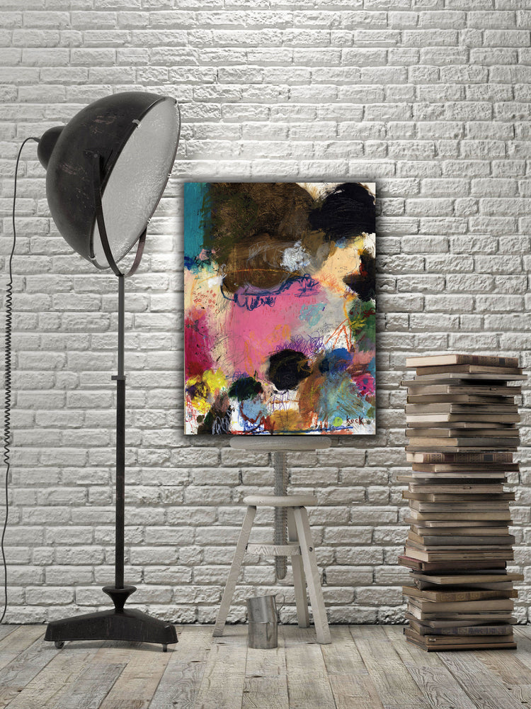 
                
                    Load image into Gallery viewer, #081203 &amp;lt;br&amp;gt; Abstract Art Canvas Print &amp;lt;br&amp;gt; Title: Who&amp;#39;s Coming With Me?
                
            