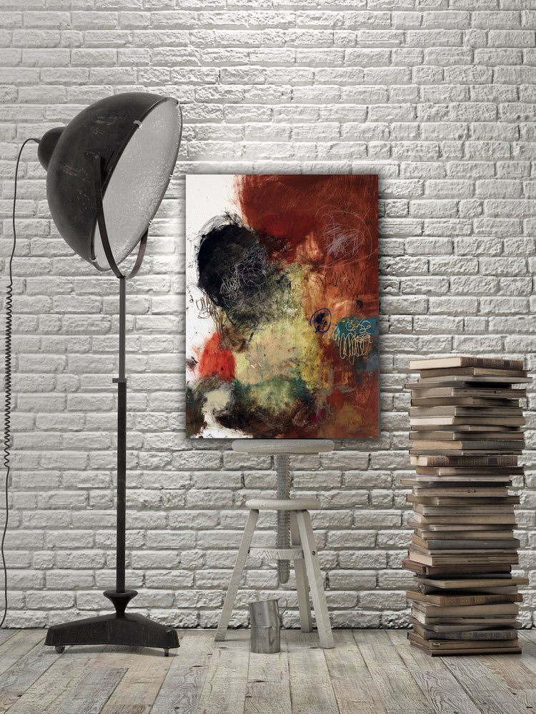 #081210 <br>  Lean on Me <br> Canvas Art Print