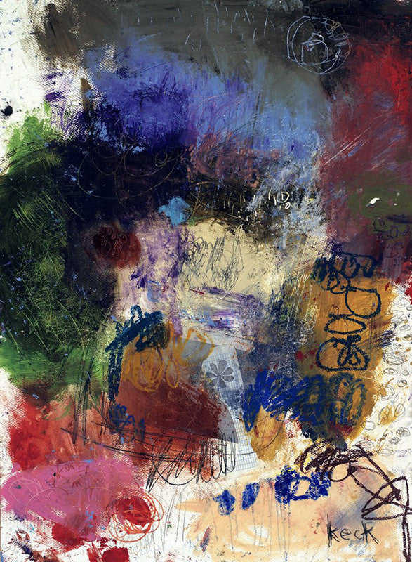 ABSTRACT ART Canvas Print of That Said it All