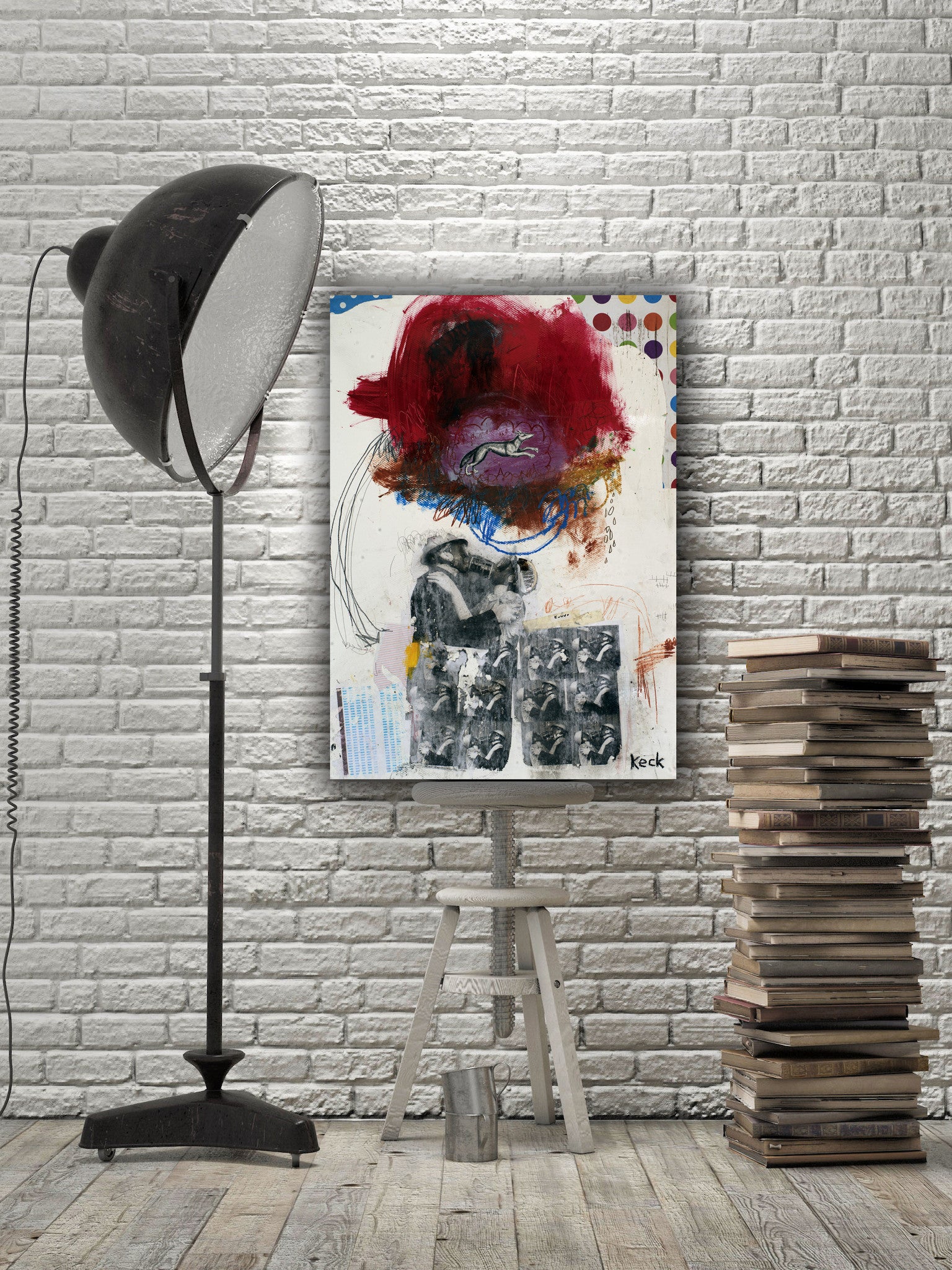 #081219<br> Title: Bittersweet <br> Mixed Media Art Print