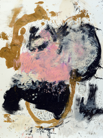 GOLD ABSTRACT CANVAS ART PRINTS BY MICHEL KECK 